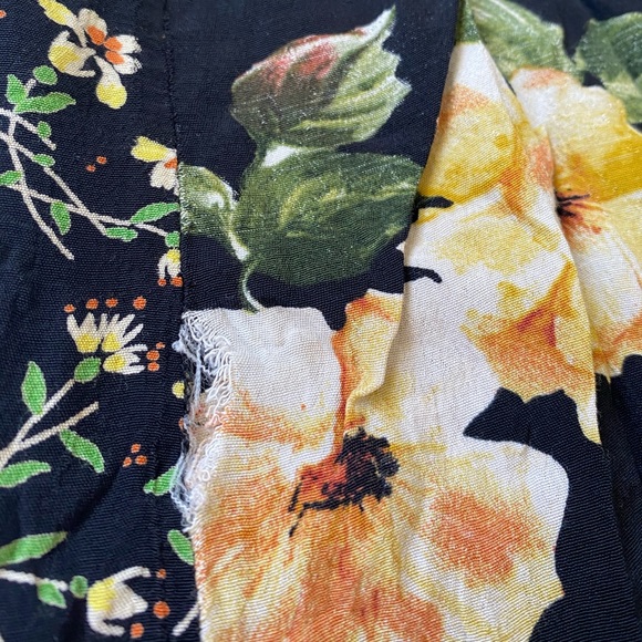 TOPSHOP busy garden floral print wrap midi skirt - Picture 10 of 10